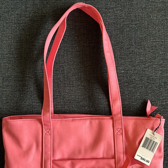 Vera Bradley Women’s Small Vera Tote in Rouge Rose - Picture 10 of 12